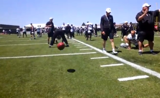 Still from Kluwe's Youtube video