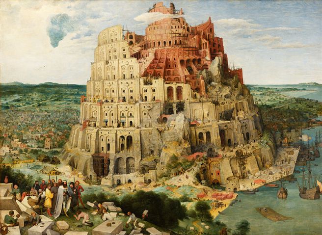 Pieter Brueghel, Construction of the Tower of Babel (1563)